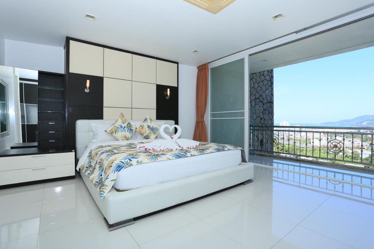 Seaview Villa Patong 芭东海景3卧别墅 5分钟到江西冷 4Bdr Pool エクステリア 写真